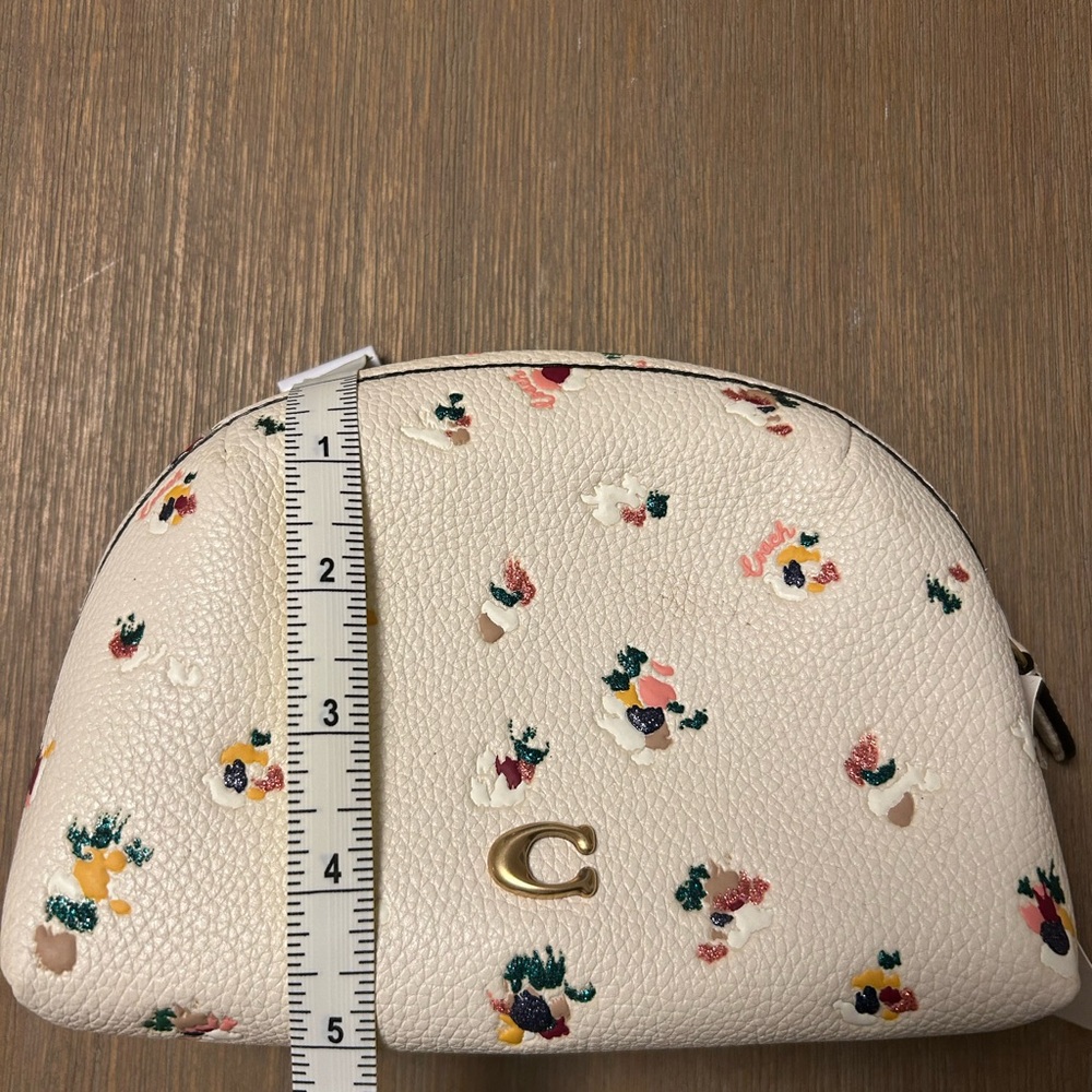 Coach Julienne Cosmetic Case 17 Paint Dab - Picture 7 of 8